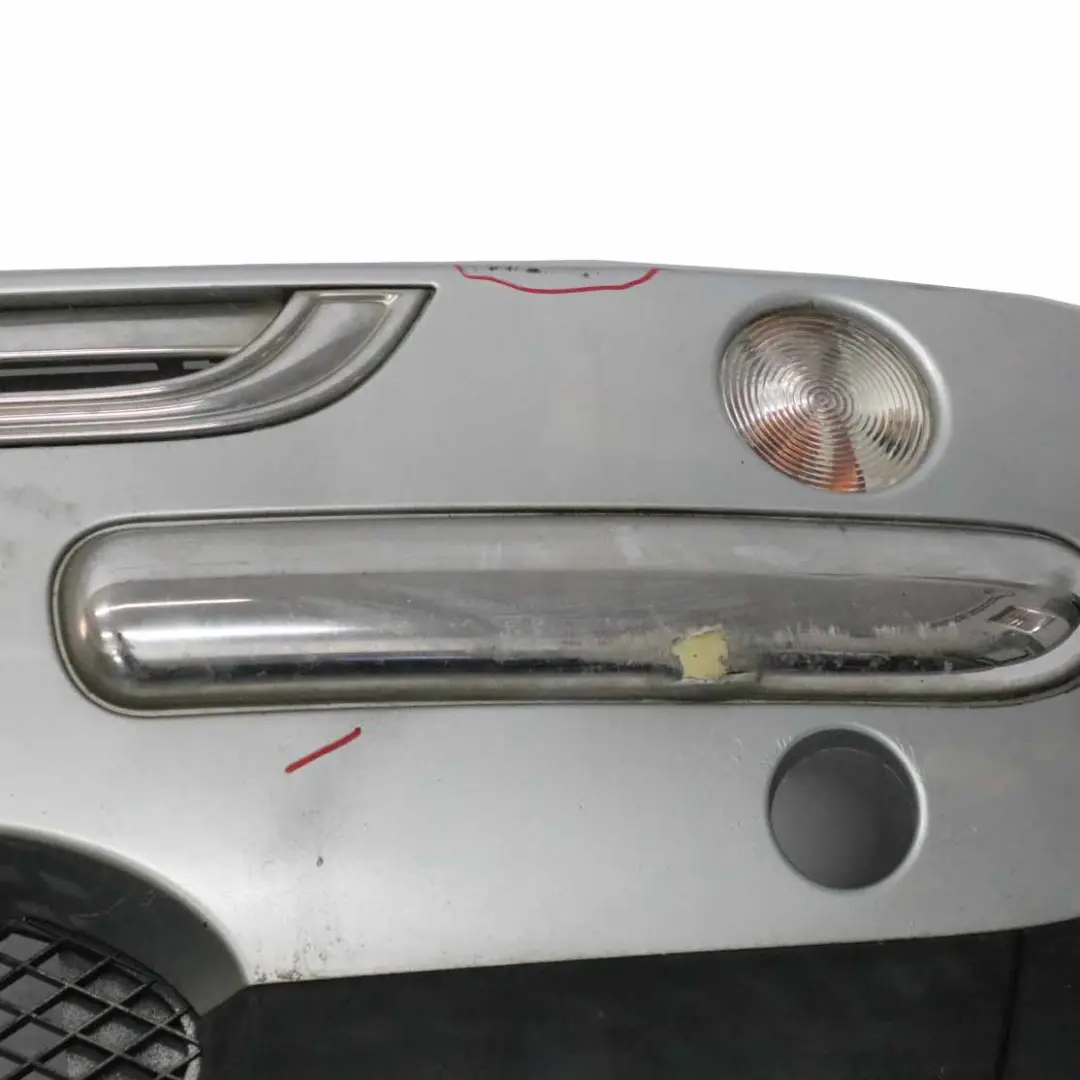 Complete Front Bumper Panel Pure Silver Metallic - 900 to Mini R50 with Part number 0029895 Mini R50 Complete Front Bumper Panel Pure Silver Metallic - 900 - SKU 0029895-PS - Part number 0029895