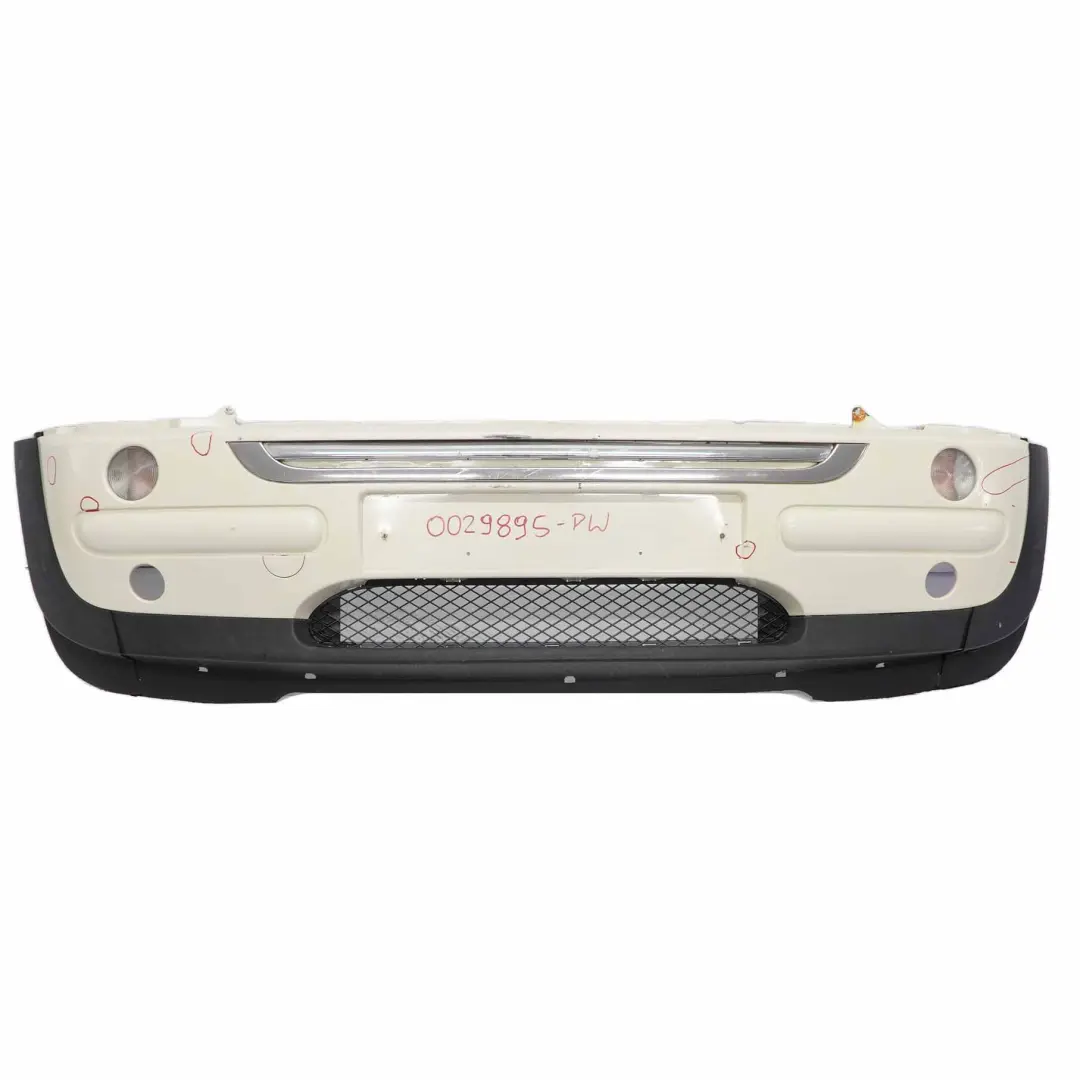 Stossfänger Vorn Pepper White - 850 für Mini Cooper R50 mit Teilenummer 0029895 Mini Cooper R50 Stossfänger Vorn Pepper White - 850 - SKU 0029895-PW - Teilenummer 0029895