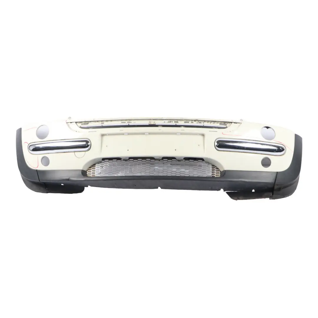 Front Bumper Complete Trim Panel Covering Pepper White - 850 to Mini R50 with Part number 0029895 Mini R50 Front Bumper Complete Trim Panel Covering Pepper White - 850 - SKU 0029895-PW3 - Part number 0029895