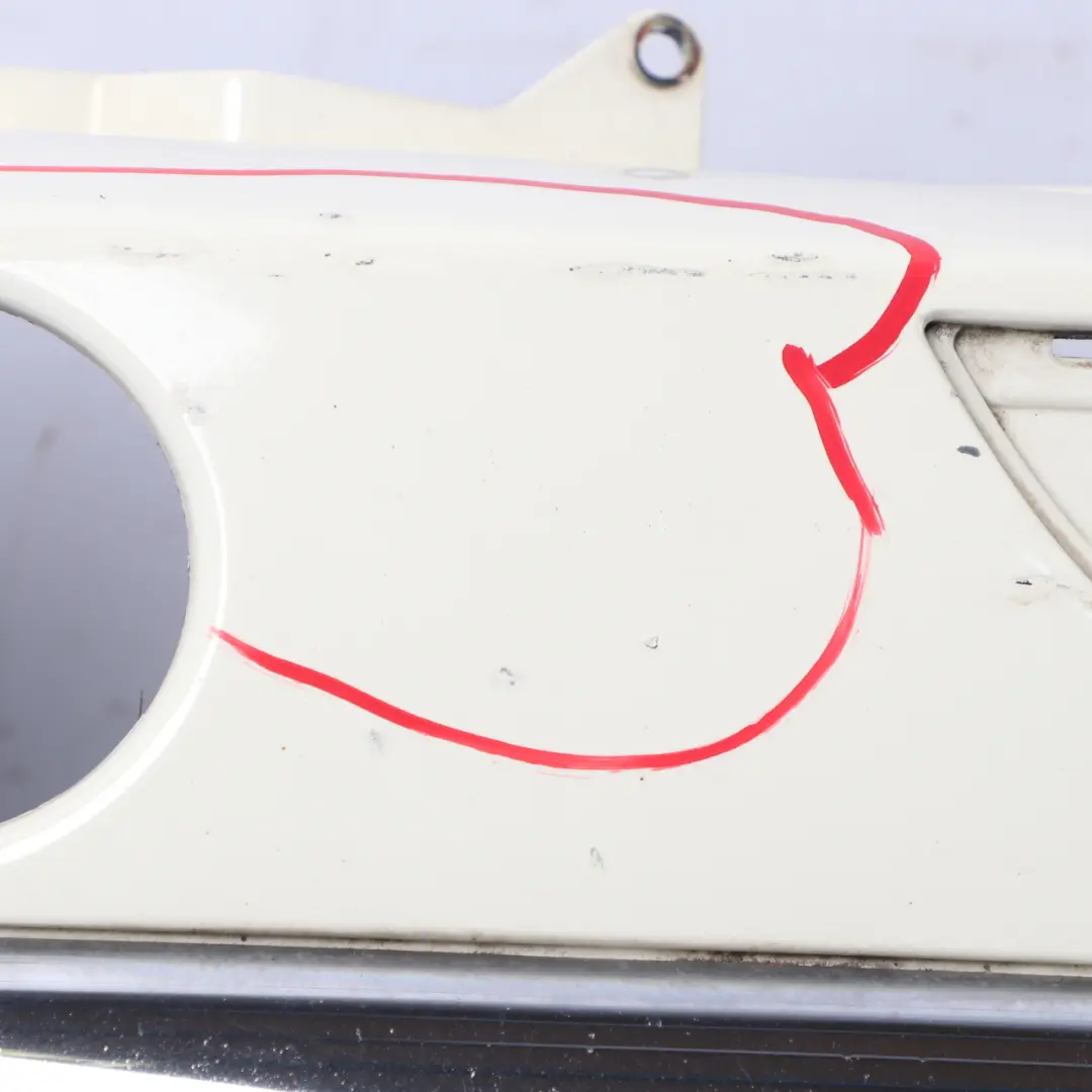 Front Bumper Complete Trim Panel Covering Pepper White - 850 to Mini R50 with Part number 0029895 Mini R50 Front Bumper Complete Trim Panel Covering Pepper White - 850 - SKU 0029895-PW3 - Part number 0029895