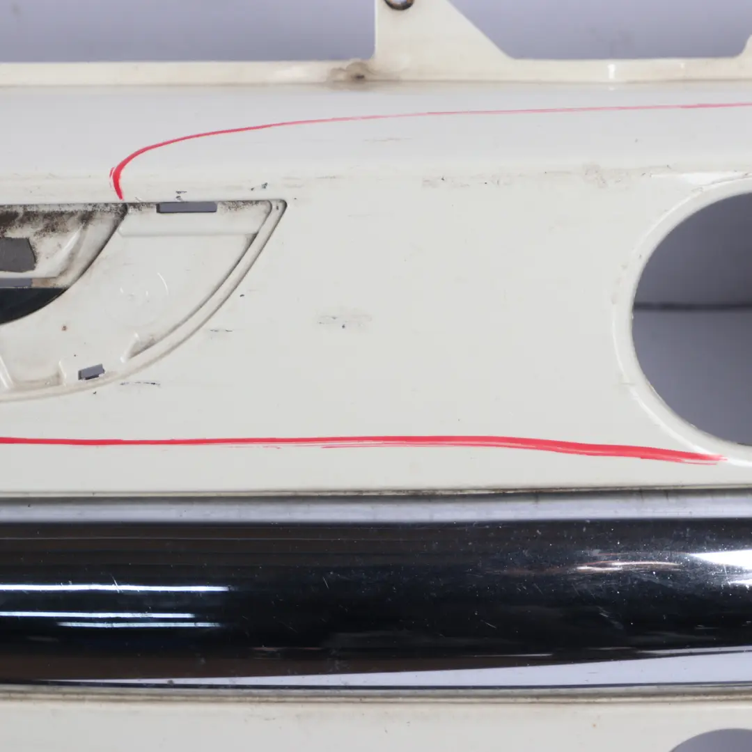 Mini R50 Front Bumper Complete Trim Panel Covering Pepper White - 850 - SKU 0029895-PW3 - Part number 0029895