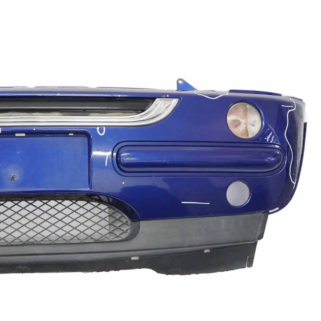 Stossfänger Vorn Indi Blue Blau Metallic - 862 für Mini Cooper R50 mit Teilenummer 0029895 Mini Cooper R50 Stossfänger Vorn Indi Blue Blau Metallic - 862 - SKU 0029899-IB - Teilenummer 0029895