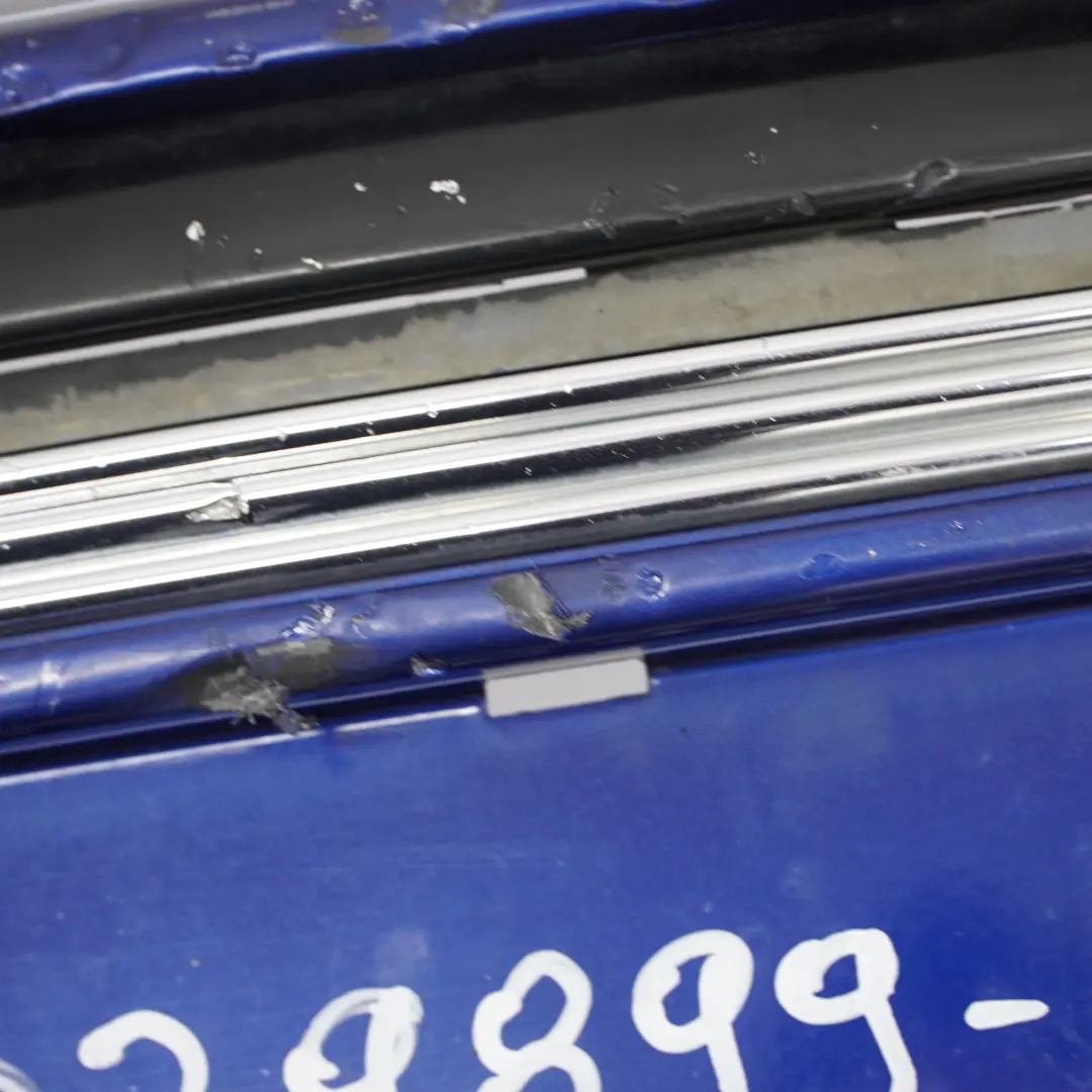 Front Bumper Trim Panel Covering Indi Blue Metallic - 862 to Mini R50 with Part number 0029895 Mini R50 Front Bumper Trim Panel Covering Indi Blue Metallic - 862 - SKU 0029899-IB - Part number 0029895