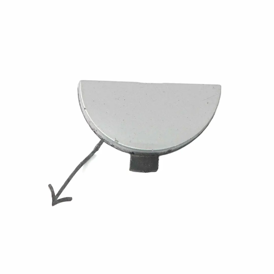 Front Bumper Towing Eye Cover Pure Silver 900 to Mini One Cooper R50 with Part number 0029907 Mini One Cooper R50 Front Bumper Towing Eye Cover Pure Silver 900 - SKU 0029907-PS - Part number 0029907