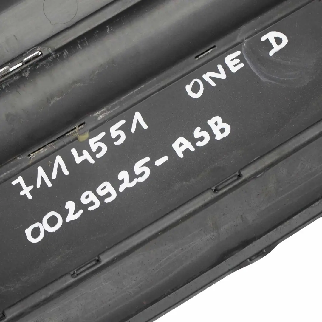 Parachoques Trasero Guardabarros Completo Negro Astro Metalizado A25 para Mini R50 con número de pieza 0029925 Mini R50 Parachoques Trasero Guardabarros Completo Negro Astro Metalizado A25 - SKU 0029925-ASB - Número de pieza 0029925