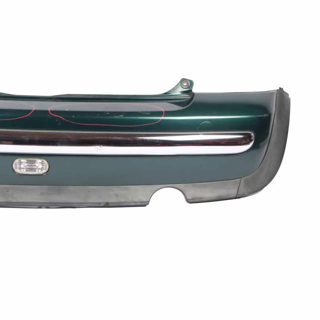 Bumper Panel British Racing Green Metallic - 895 to Mini R50 Rear with Part number 0029925 Mini R50 Rear Bumper Panel British Racing Green Metallic - 895 - SKU 0029925-BRG1 - Part number 0029925