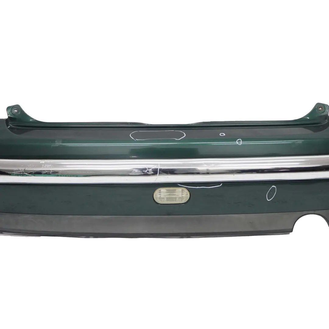 Stossfänger Hinten British Racing Green Gruen Metallic - 900 für Mini Cooper R50 mit Teilenummer 0029925 Mini Cooper R50 Stossfänger Hinten British Racing Green Gruen Metallic - 900 - SKU 0029925-BRG - Teilenummer 0029925