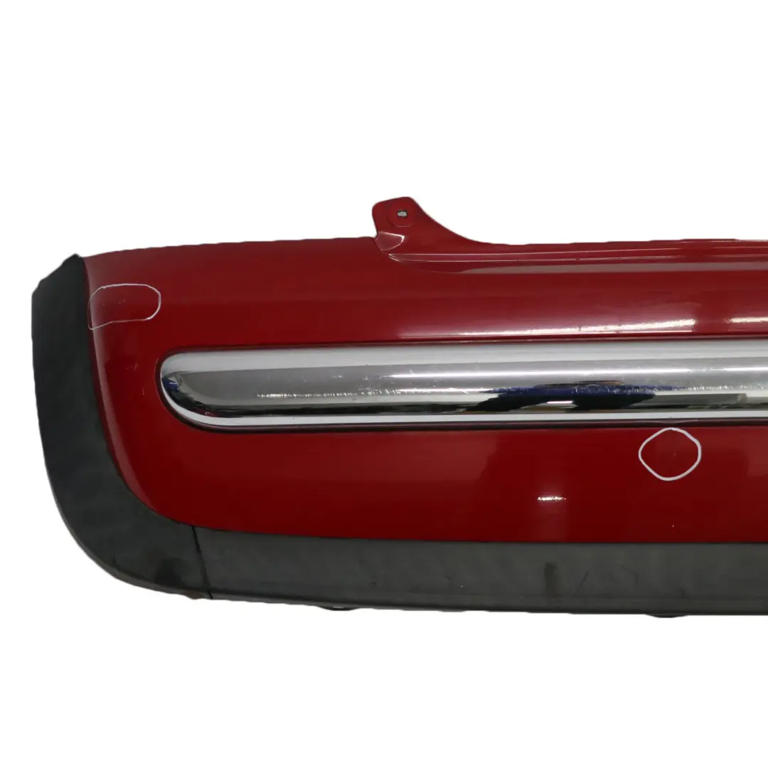 Mini R50 Rear Bumper Trim Panel Covering Chili Red - 851 - SKU 0029925-CHRED1 - Part number 0029925