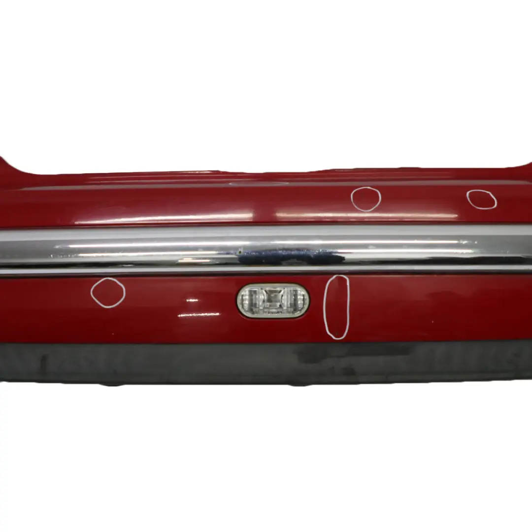 Mini R50 Rear Bumper Trim Panel Covering Chili Red - 851 - SKU 0029925-CHRED1 - Part number 0029925