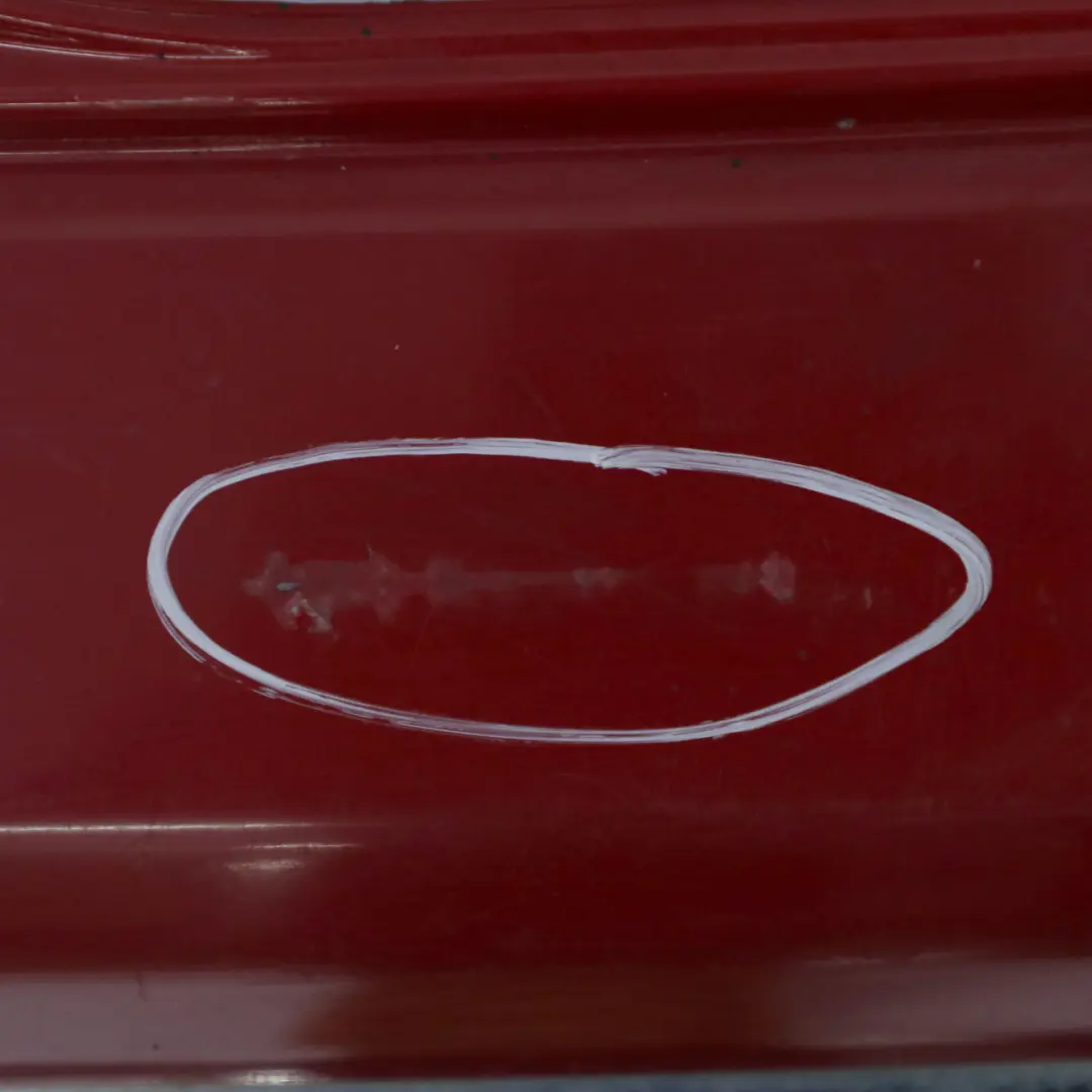 Mini R50 Rear Bumper Trim Panel Covering Chili Red - 851 - SKU 0029925-CHRED1 - Part number 0029925