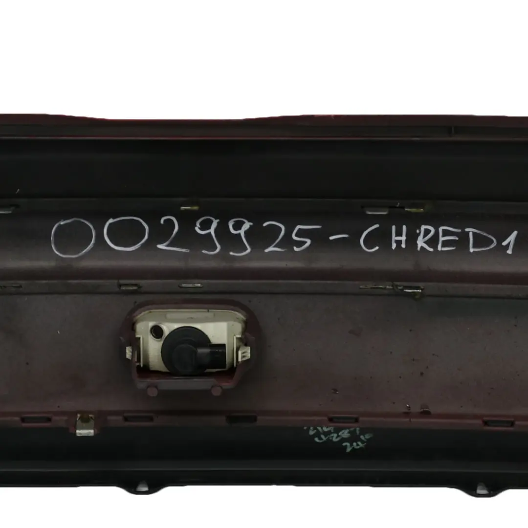 Mini R50 Parachoques Trasero Cubrepanel Chili Red - 851 - SKU 0029925-CHRED1 - Número de pieza 0029925