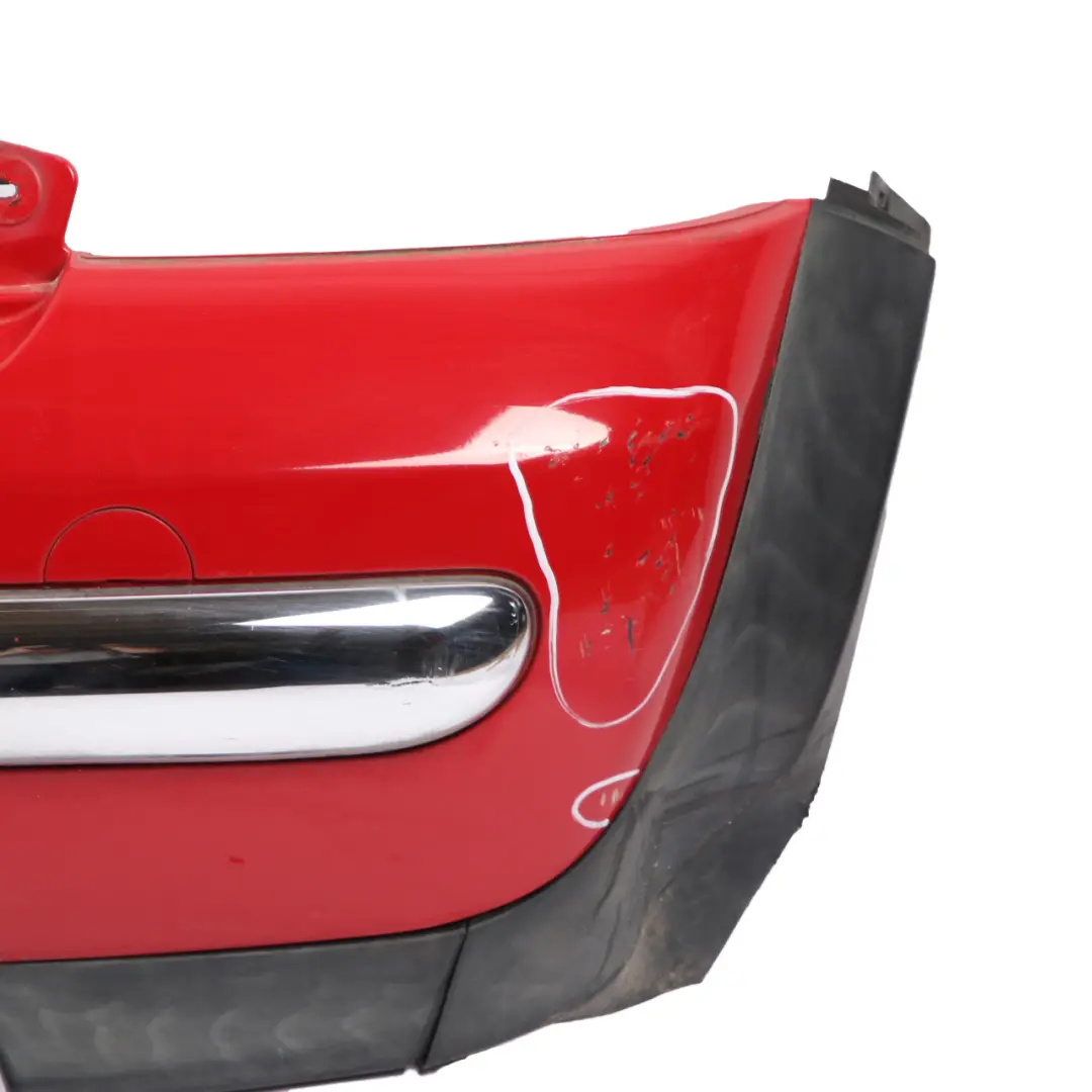 Bumper Panel Chrome Chili Red - 851 to Mini Cooper One R50 Rear with Part number 0029925 Mini Cooper One R50 Rear Bumper Panel Chrome Chili Red - 851 - SKU 0029925-CHRED - Part number 0029925