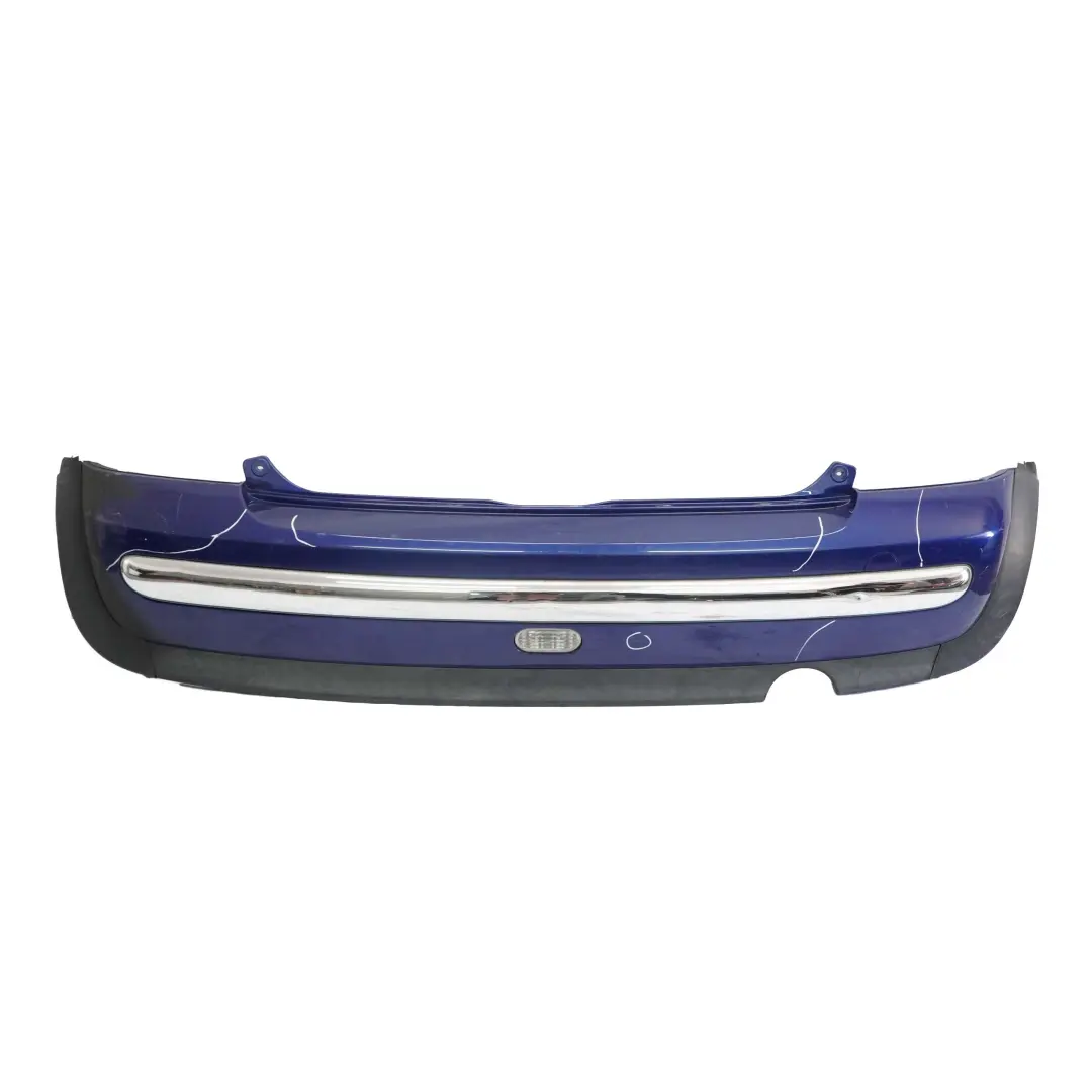 Stossfänger Hinten Indi Blue Blau Metallic - 862 für Mini Cooper R50 mit Teilenummer 0029925 Mini Cooper R50 Stossfänger Hinten Indi Blue Blau Metallic - 862 - SKU 0029925-IB - Teilenummer 0029925