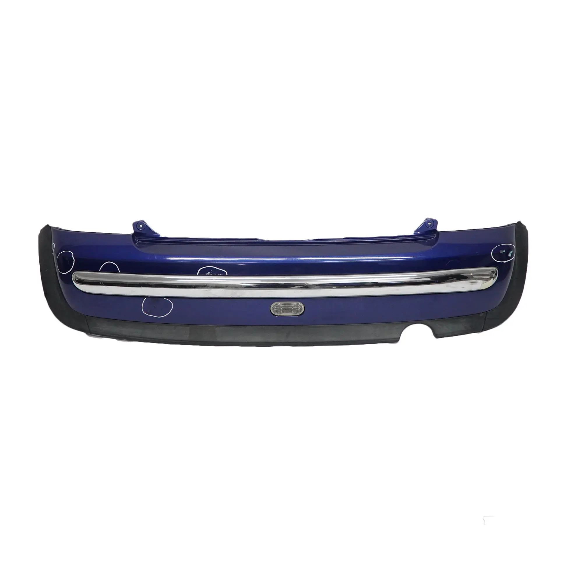 Mini R50 Pare-Chocs Arriere Cache Panneau Complet Bleu Indi Metallise - 862