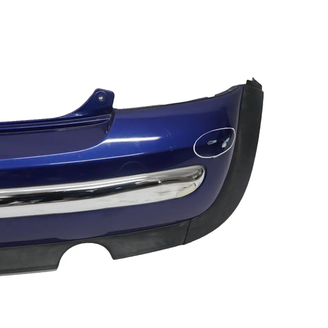 Bumper Complete Trim Panel Cover Indi Blue Metallic - 862 to Mini R50 Rear with Part number 0029925 Mini R50 Rear Bumper Complete Trim Panel Cover Indi Blue Metallic - 862 - SKU 0029925-IB1 - Part number 0029925