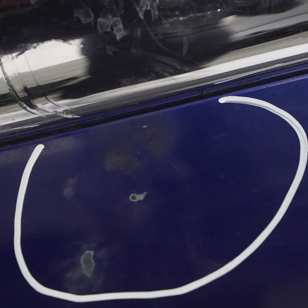 Mini Cooper R50 Stossfänger Hinten Indi Blue Blau Metallic - 862 - SKU 0029925-IB1 - Teilenummer 0029925