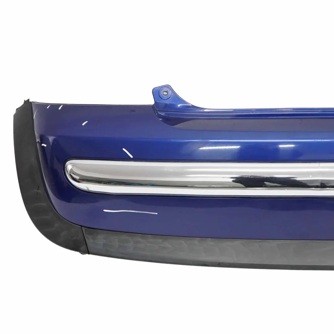 Bumper Complete Trim Panel Cover Indi Blue Metallic - 862 to Mini R50 Rear with Part number 0029925 Mini R50 Rear Bumper Complete Trim Panel Cover Indi Blue Metallic - 862 - SKU 0029925-IB2 - Part number 0029925