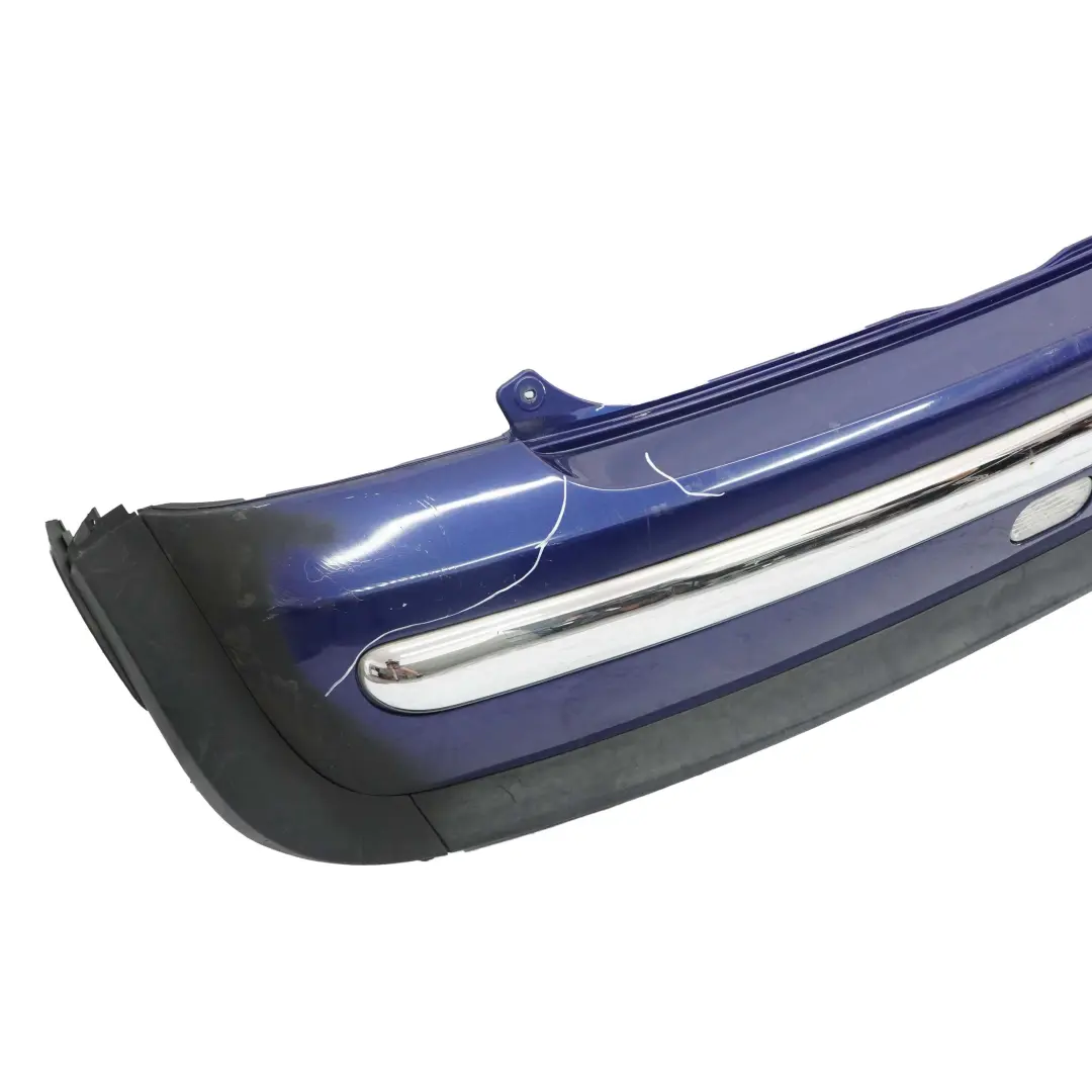 Bumper Complete Trim Panel Cover Indi Blue Metallic - 862 to Mini R50 Rear with Part number 0029925 Mini R50 Rear Bumper Complete Trim Panel Cover Indi Blue Metallic - 862 - SKU 0029925-IB - Part number 0029925