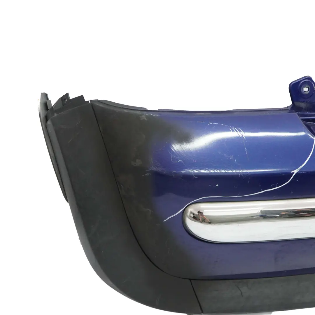 Stossfänger Hinten Indi Blue Blau Metallic - 862 für Mini Cooper R50 mit Teilenummer 0029925 Mini Cooper R50 Stossfänger Hinten Indi Blue Blau Metallic - 862 - SKU 0029925-IB - Teilenummer 0029925