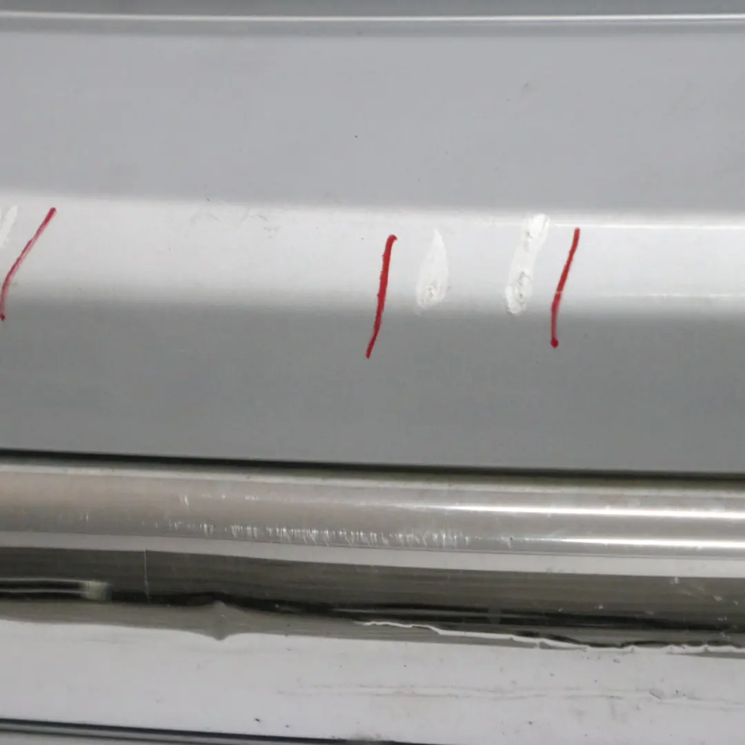 Bumper Panel Pure Silver Metallic - 900 to Mini Cooper One R50 Rear with Part number 0029925 Mini Cooper One R50 Rear Bumper Panel Pure Silver Metallic - 900 - SKU 0029925-PS2 - Part number 0029925