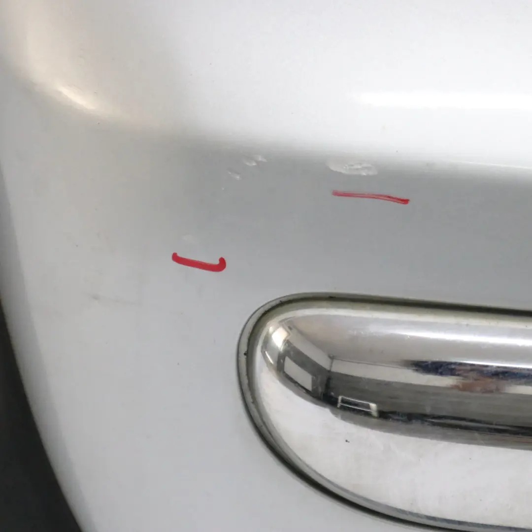 Bumper Panel Pure Silver Metallic - 900 to Mini Cooper One R50 Rear with Part number 0029925 Mini Cooper One R50 Rear Bumper Panel Pure Silver Metallic - 900 - SKU 0029925-PS2 - Part number 0029925