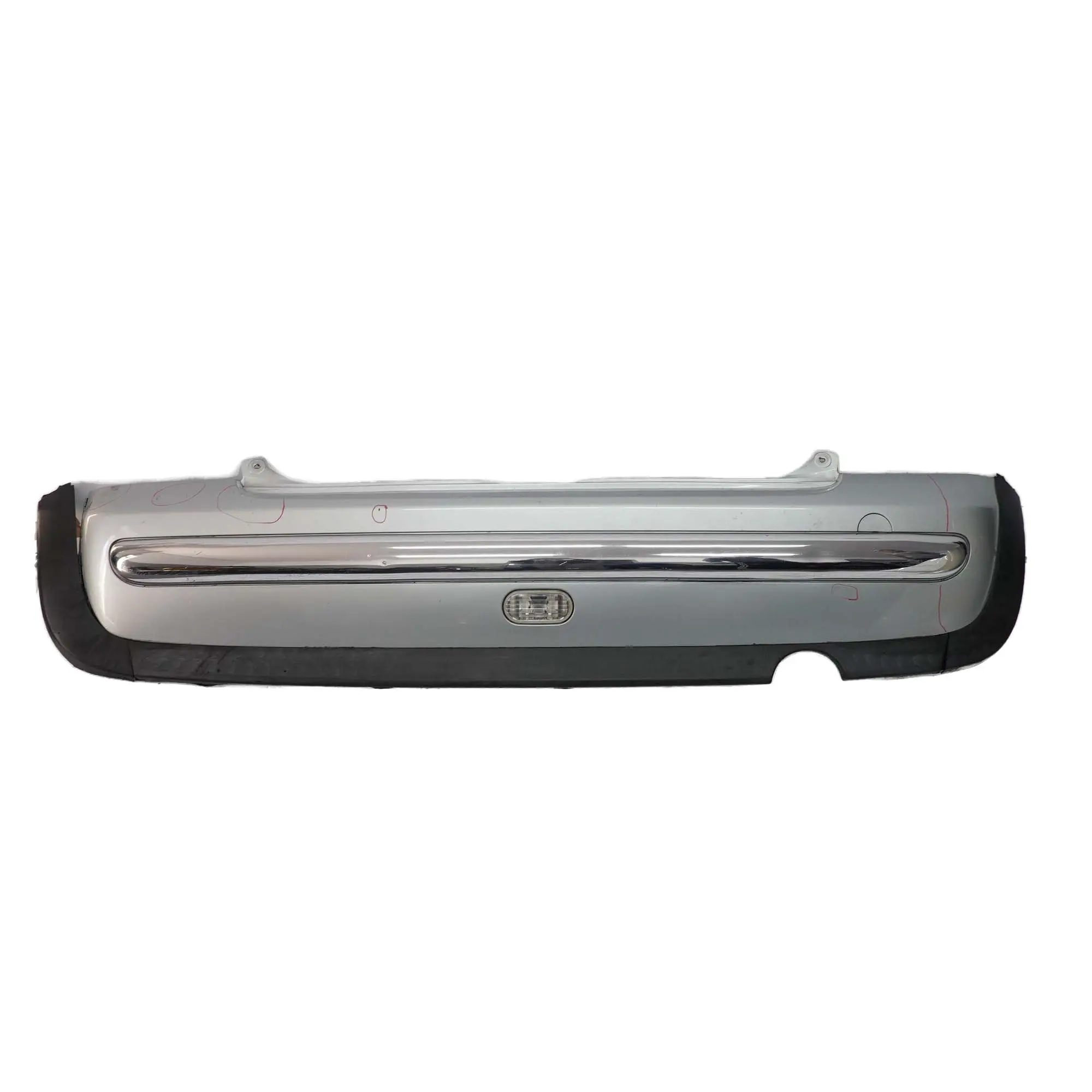 Mini Cooper One R50 Pannello Paraurti Posteriore Argento Puro Metallizzato - 900