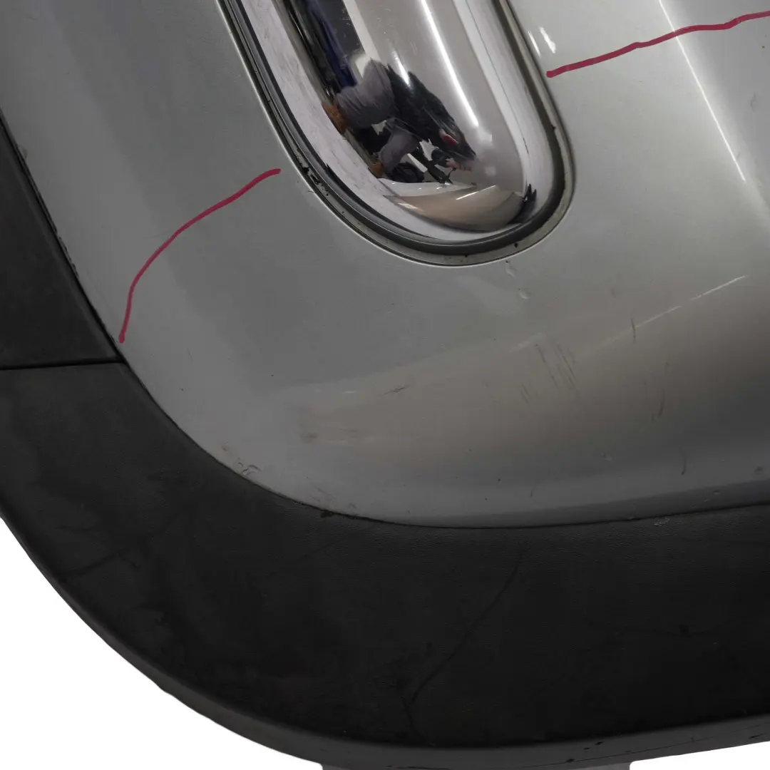 Mini Cooper One R50 Rear Bumper Panel Pure Silver Metallic - 900 - SKU 0029925-PS3 - Part number 0029925