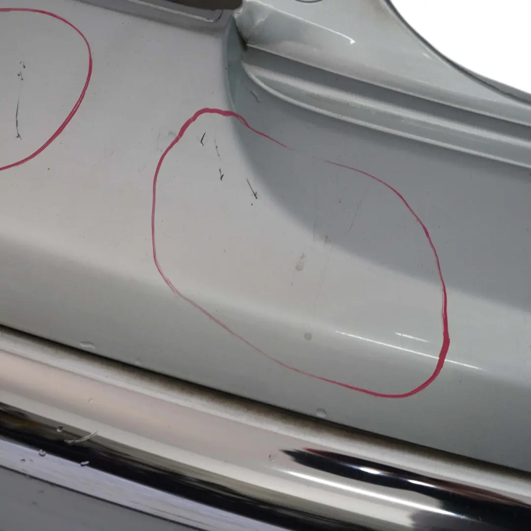 Bumper Panel Pure Silver Metallic - 900 to Mini Cooper One R50 Rear with Part number 0029925 Mini Cooper One R50 Rear Bumper Panel Pure Silver Metallic - 900 - SKU 0029925-PS3 - Part number 0029925