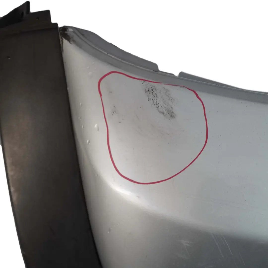 Bumper Panel Pure Silver Metallic - 900 to Mini Cooper One R50 Rear with Part number 0029925 Mini Cooper One R50 Rear Bumper Panel Pure Silver Metallic - 900 - SKU 0029925-PS3 - Part number 0029925