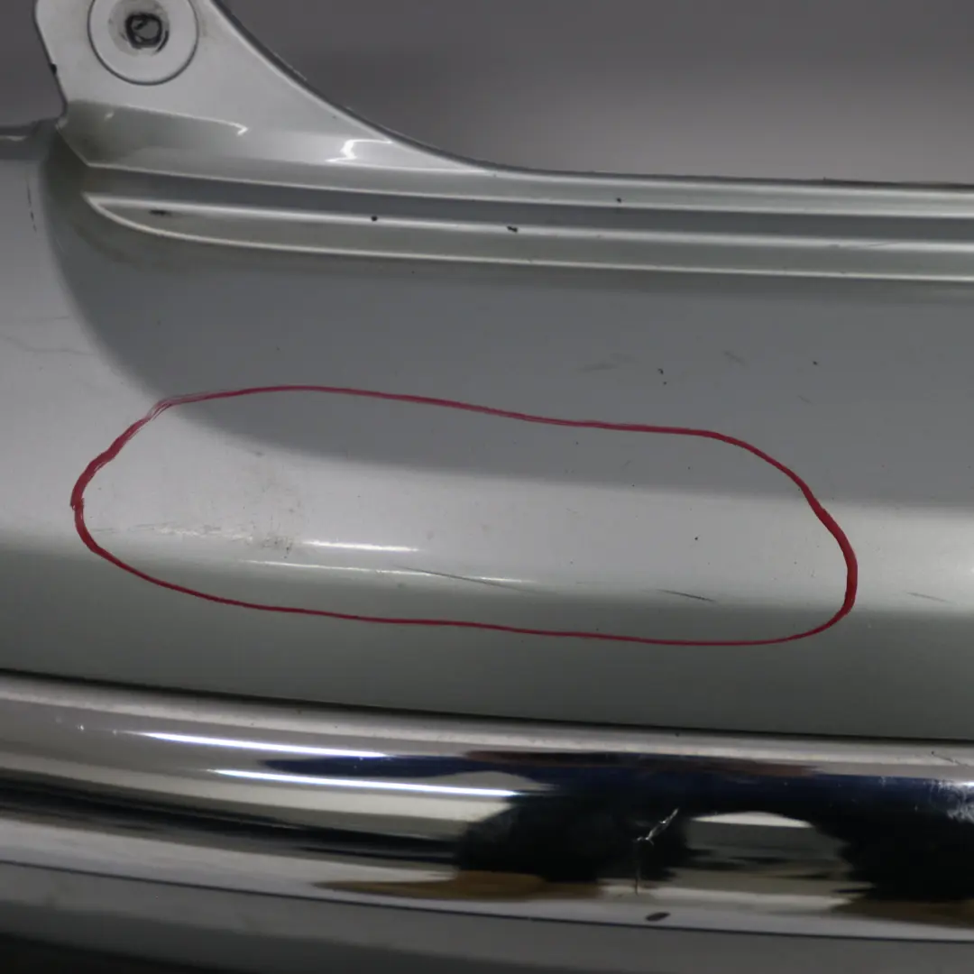 Bumper Panel Pure Silver Metallic - 900 to Mini Cooper One R50 Rear with Part number 0029925 Mini Cooper One R50 Rear Bumper Panel Pure Silver Metallic - 900 - SKU 0029925-PS4 - Part number 0029925