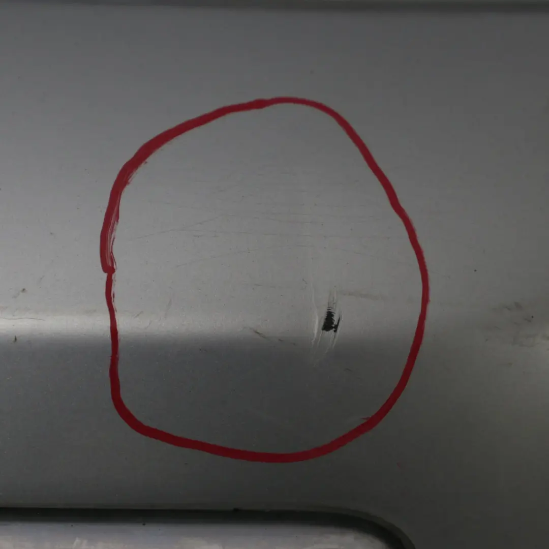 Pannello Paraurti Posteriore Pure Silver Metallic - 900 per Mini R50 con numero di parte 0029925 Mini R50 Pannello Paraurti Posteriore Pure Silver Metallic - 900 - SKU 0029925-PS4 - Numero di parte 0029925