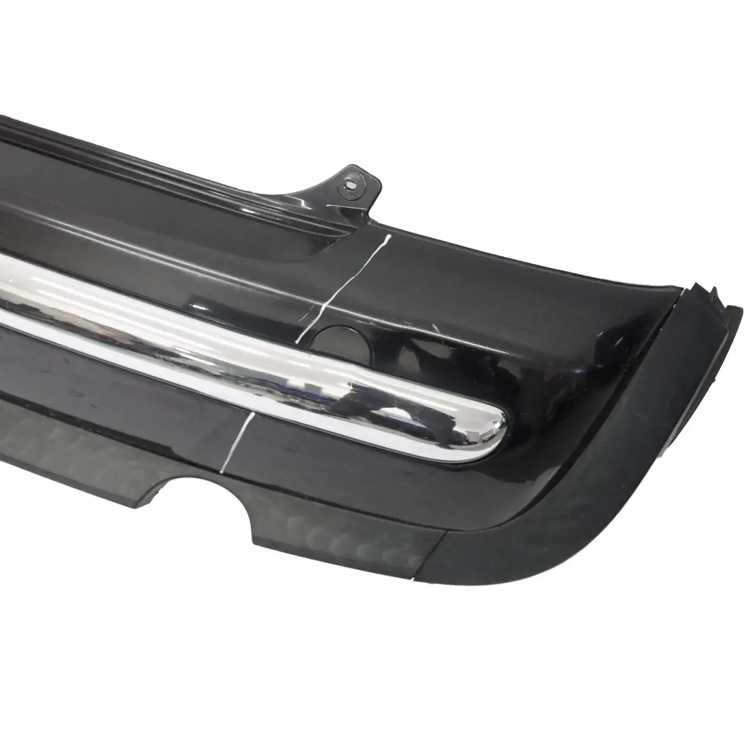 Mini R50 parachoques trasero completo Trim Panel Cover Schwarz 2 Negro - 668 - SKU 0029925-SCH - Número de pieza 0029925