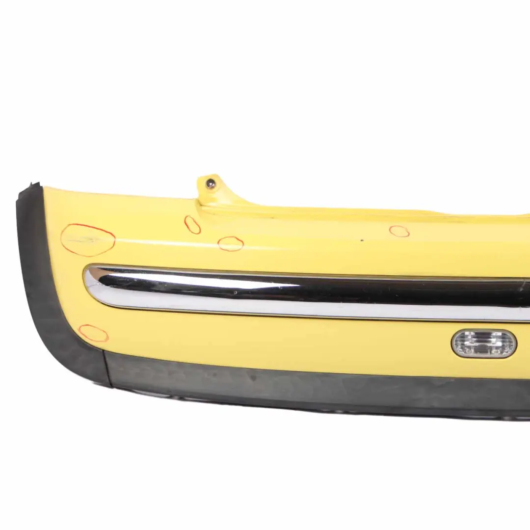 £Mini Cooper R50 Rear Bumper Trim Cover Panel Liquid Yellow - 902 to with Part number 0029925 £Mini Cooper R50 Rear Bumper Trim Cover Panel Liquid Yellow - 902 - SKU 0029925-YEL - Part number 0029925