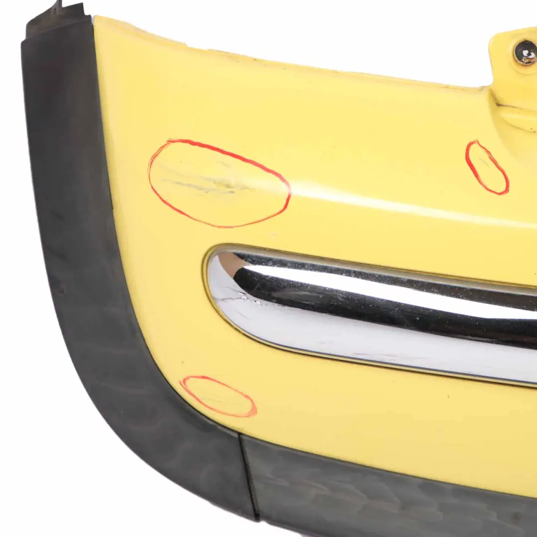 £Mini Cooper R50 Rear Bumper Trim Cover Panel Liquid Yellow - 902 to with Part number 0029925 £Mini Cooper R50 Rear Bumper Trim Cover Panel Liquid Yellow - 902 - SKU 0029925-YEL - Part number 0029925