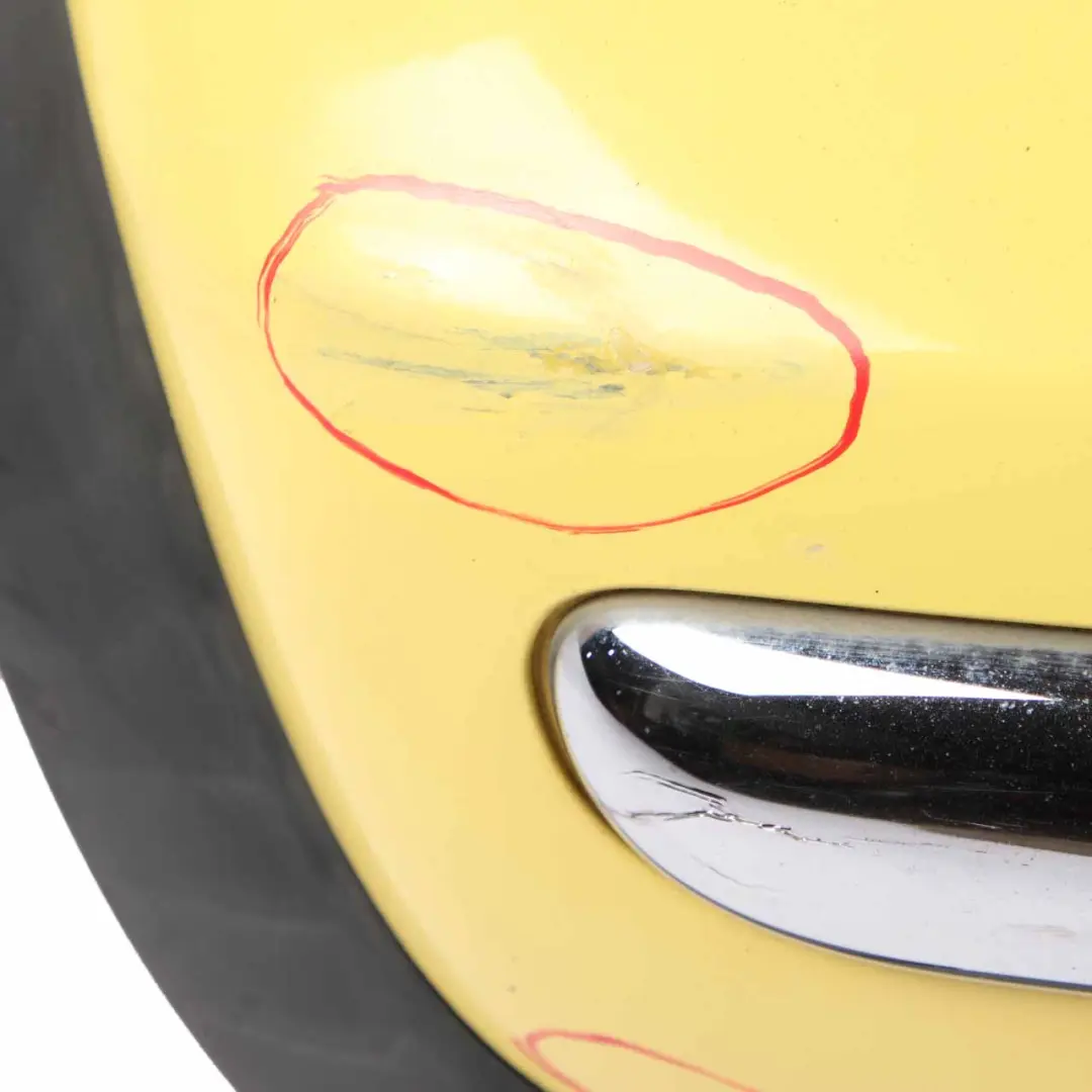  £Mini Cooper R50 Rear Bumper Trim Cover Panel Liquid Yellow - 902 - SKU 0029925-YEL - Part number 0029925