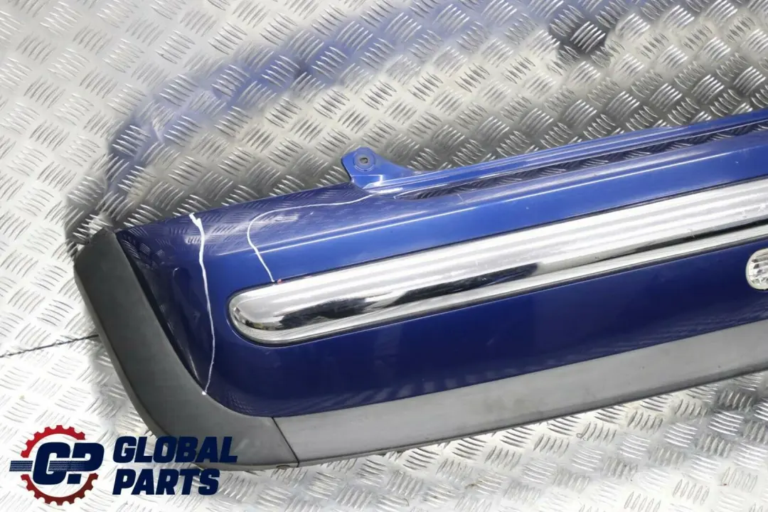 Bumper Panel Indi Blue Metallic - 862 to BMW Mini Cooper One R50 Rear with Part number 0029926 BMW Mini Cooper One R50 Rear Bumper Panel Indi Blue Metallic - 862 - SKU 0029926-IB - Part number 0029926