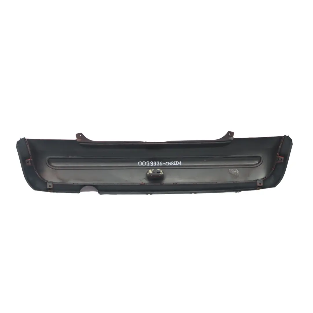 Bumper Covering Trim Panel Rear Cover Chili Red - 851 to Mini R50 Rear with Part number 0029926 Mini R50 Rear Bumper Covering Trim Panel Rear Cover Chili Red - 851 - SKU 0029926-CHRED1 - Part number 0029926