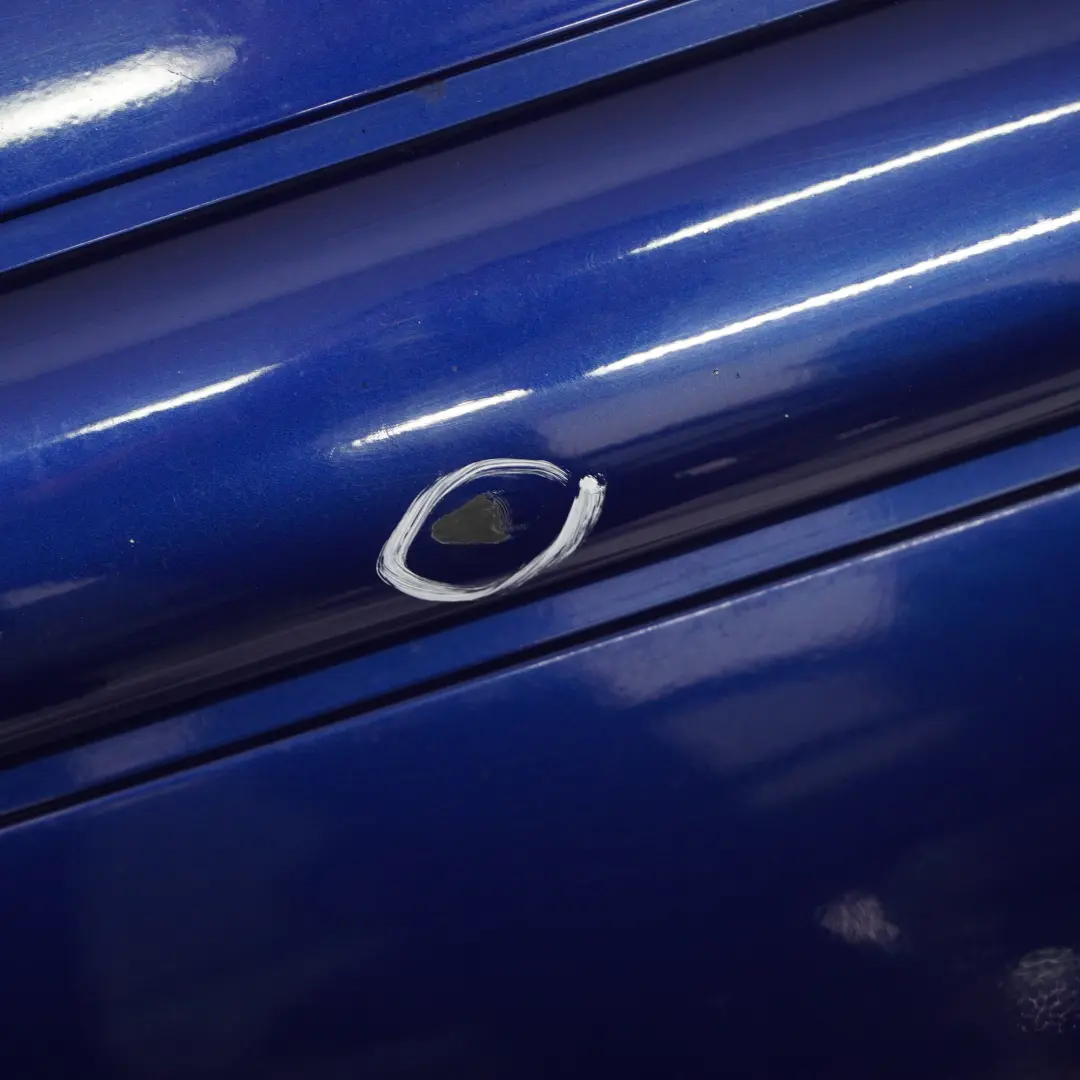 Mini Cooper R50 Stossfänger Hinten Indi Blue Blau Metallic - 862 - SKU 0029926-IB1 - Teilenummer 0029926