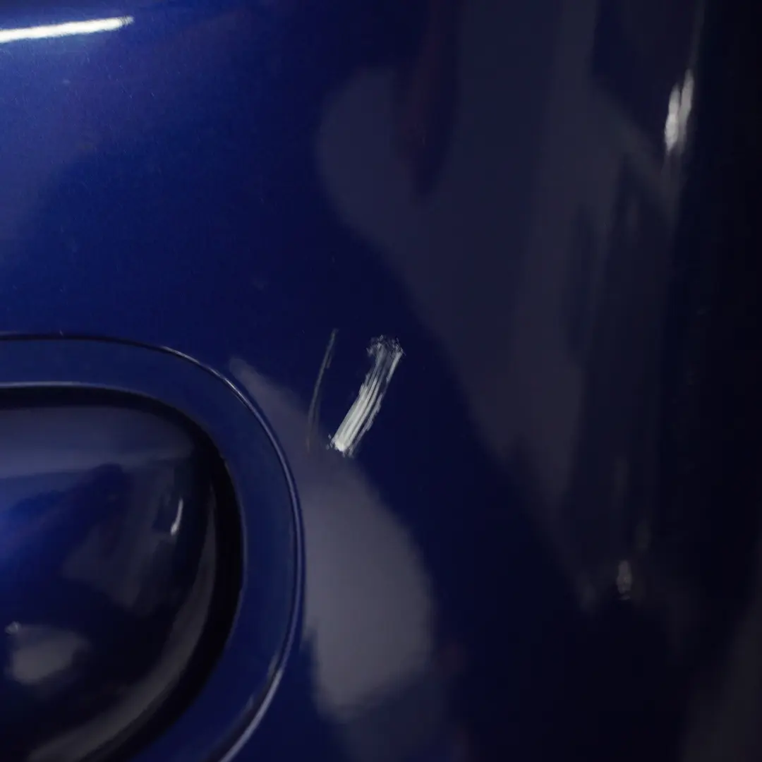 Bumper Panel Trim Covering Indi Blue Metallic - 862 to Mini R50 Rear with Part number 0029926 Mini R50 Rear Bumper Panel Trim Covering Indi Blue Metallic - 862 - SKU 0029926-IB1 - Part number 0029926