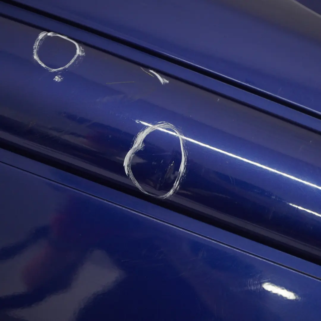 Rivestimento pannello paraurti posteriore Indi Blue Metallic - 862 per Mini R50 con numero di parte 0029926 Mini R50 Rivestimento pannello paraurti posteriore Indi Blue Metallic - 862 - SKU 0029926-IB1 - Numero di parte 0029926