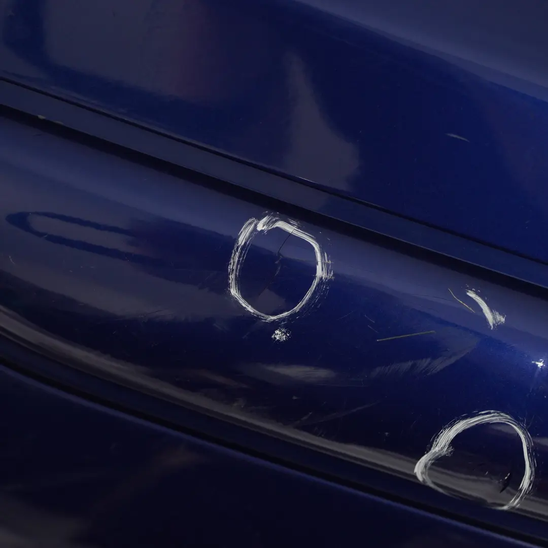 Bumper Panel Trim Covering Indi Blue Metallic - 862 to Mini R50 Rear with Part number 0029926 Mini R50 Rear Bumper Panel Trim Covering Indi Blue Metallic - 862 - SKU 0029926-IB1 - Part number 0029926