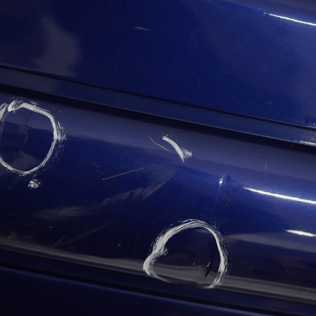 Bumper Panel Trim Covering Indi Blue Metallic - 862 to Mini R50 Rear with Part number 0029926 Mini R50 Rear Bumper Panel Trim Covering Indi Blue Metallic - 862 - SKU 0029926-IB1 - Part number 0029926