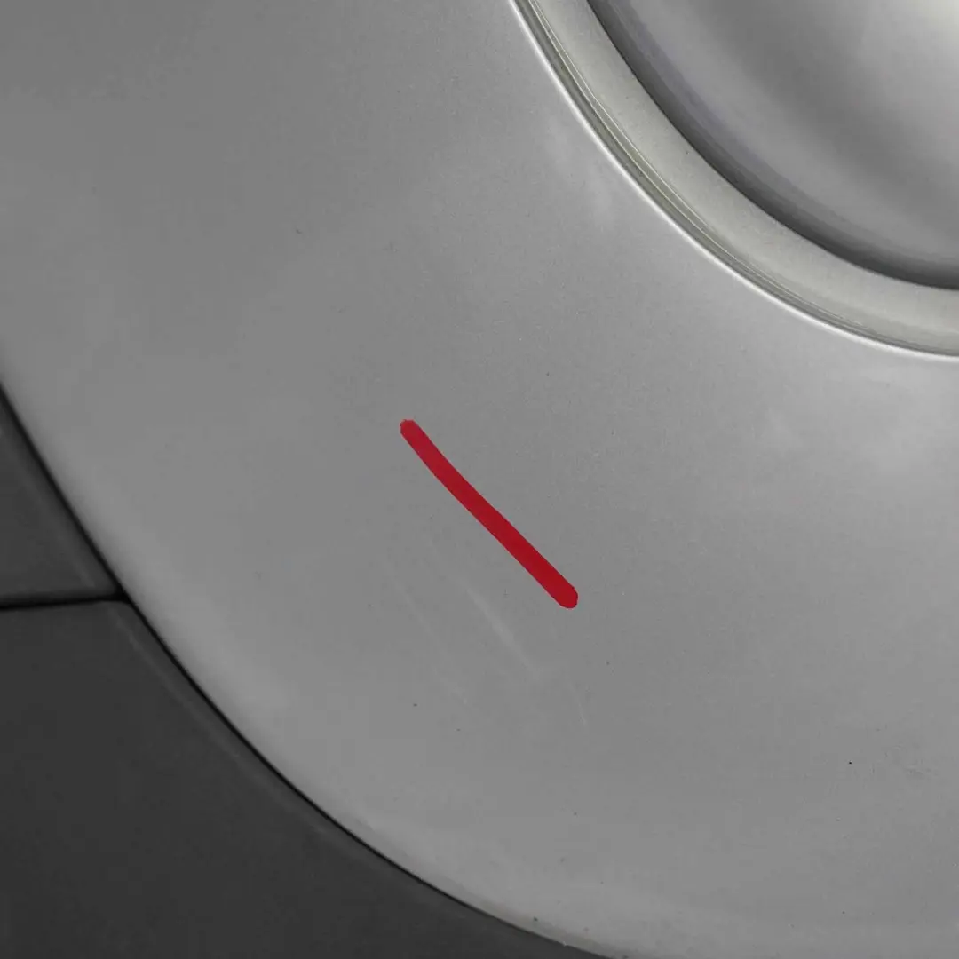 Mini R50 Rear Bumper Trim Panel Covering Pure Silver Metallic - 900 - SKU 0029926-PS1 - Part number 0029926