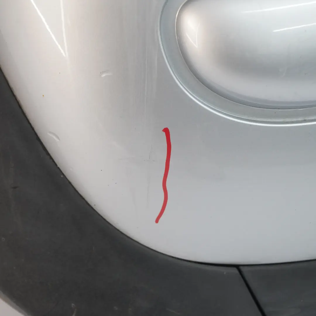 Mini R50 Paraurti posteriore Rivestimento pannello argento puro metallizzato 900 - SKU 0029926-PS - Numero di parte 0029926