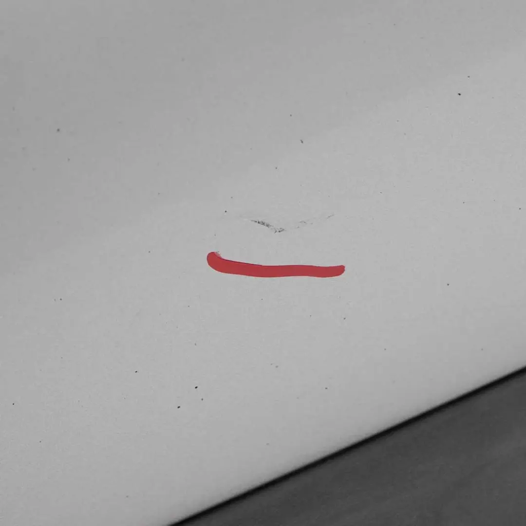 Mini R50 Paraurti posteriore Rivestimento pannello argento puro metallizzato 900 - SKU 0029926-PS - Numero di parte 0029926