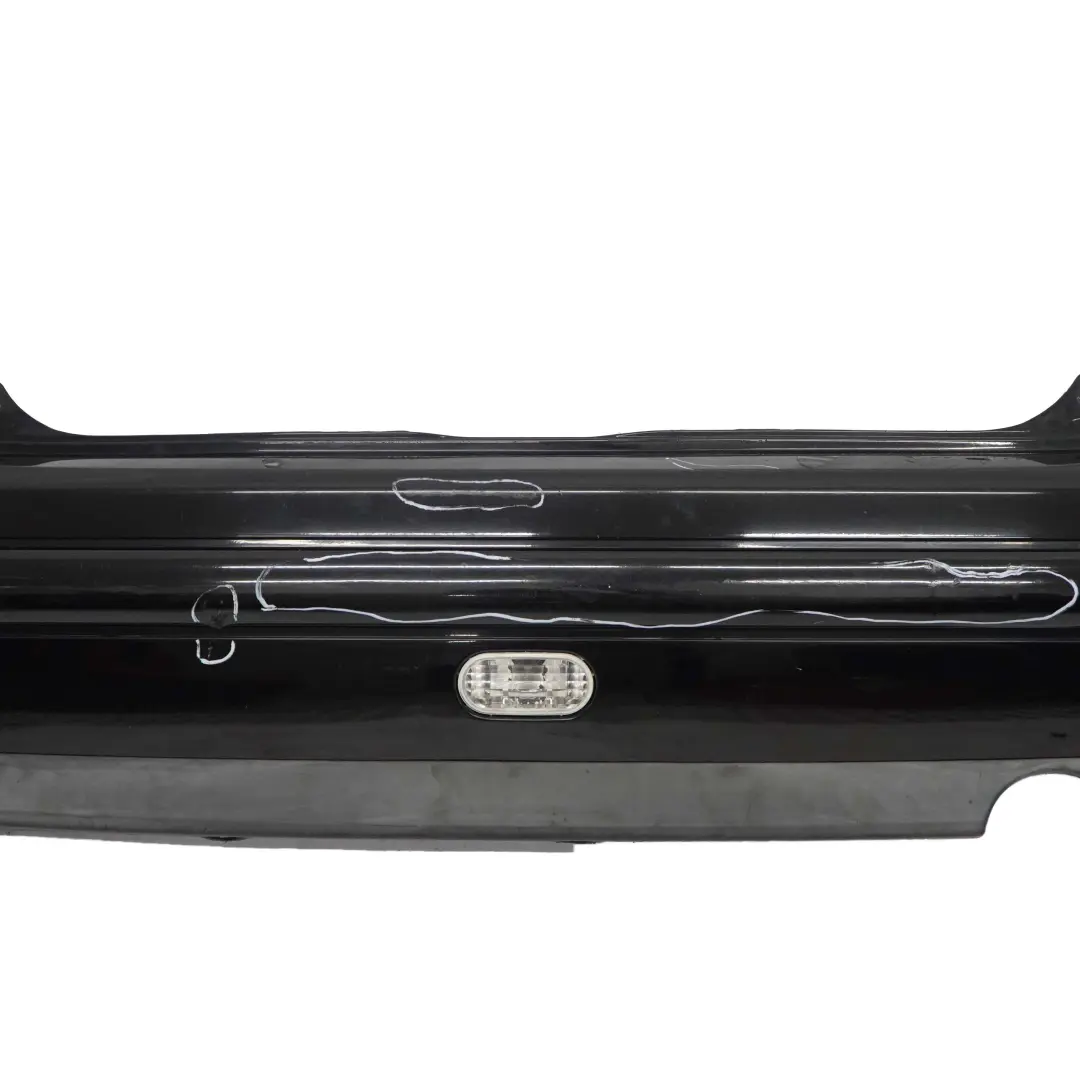 Mini Cooper R50 Parachoques trasero Schwarz 2 Jet Black - 668 - SKU 0029926-SCH - Número de pieza 0029926