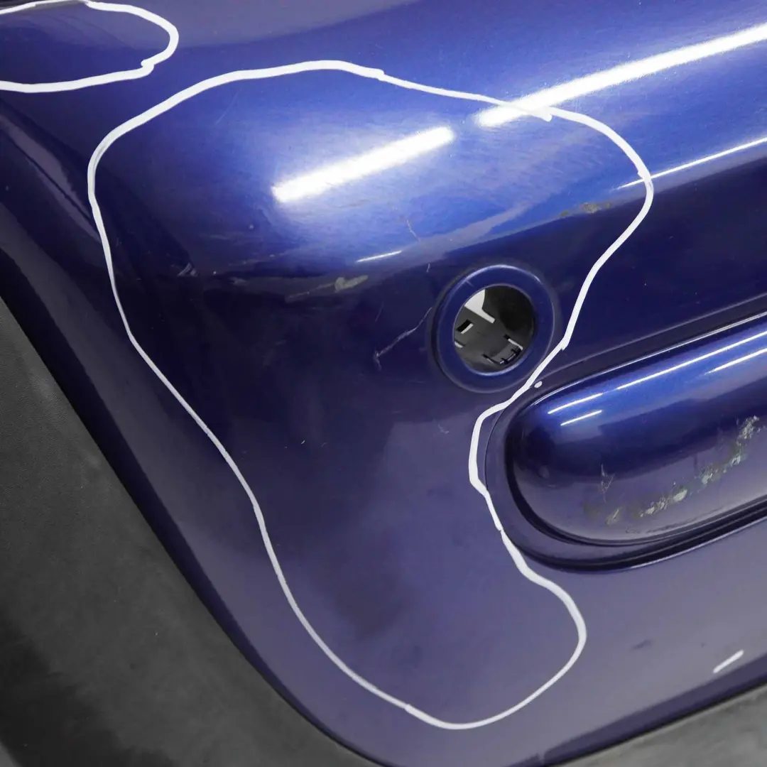 Rear Bumper Mini R50 Rear Covering Trim Panel PDC Indi Blue Metallic - 862 - SKU 0029927-IB - Part number 0029927
