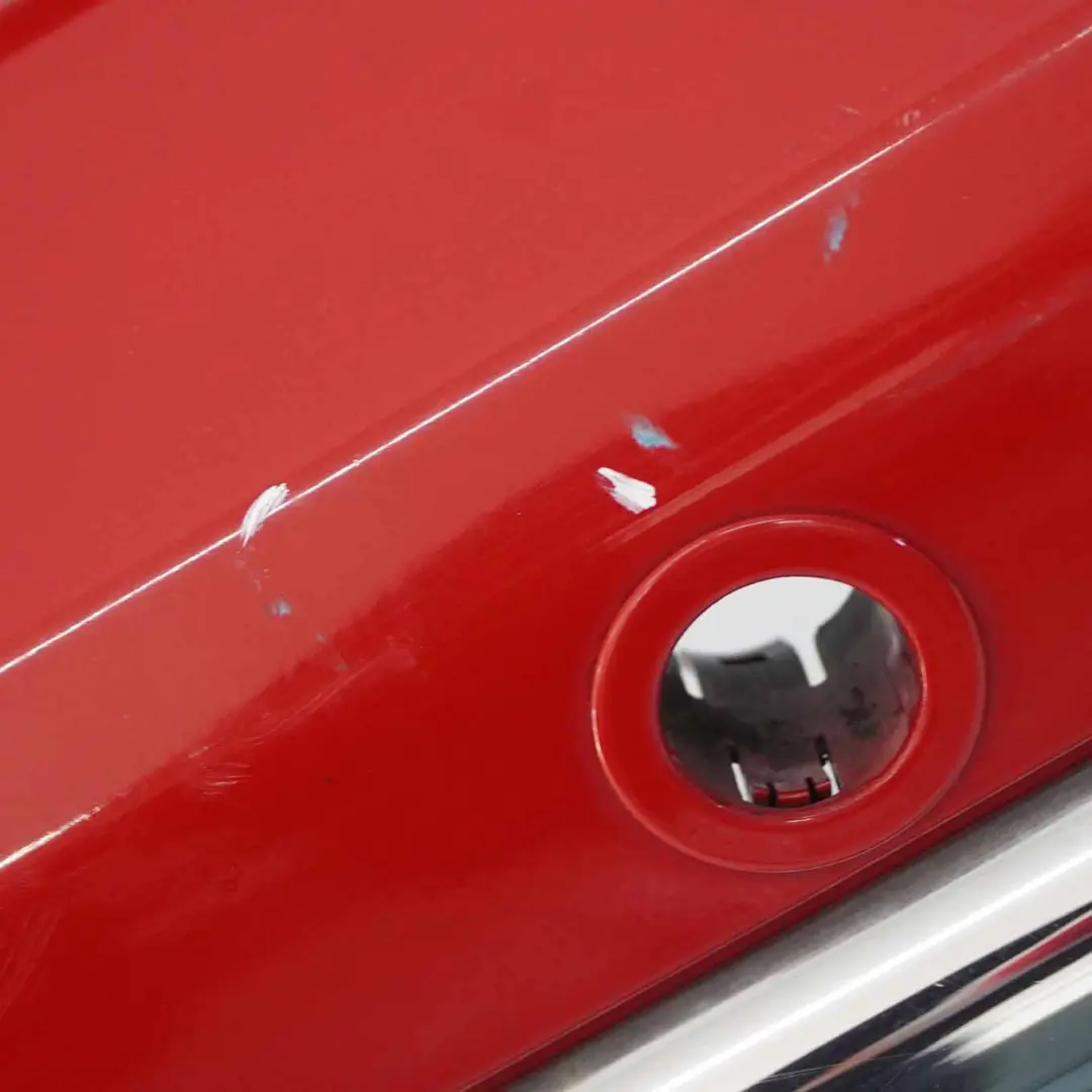 Hintere Stoßstange Mini R50 Cooper PDC Trim Panel Chili Rot - 851 für mit Teilenummer 0029928 Hintere Stoßstange Mini R50 Cooper PDC Trim Panel Chili Rot - 851 - SKU 0029928-CHRED1 - Teilenummer 0029928