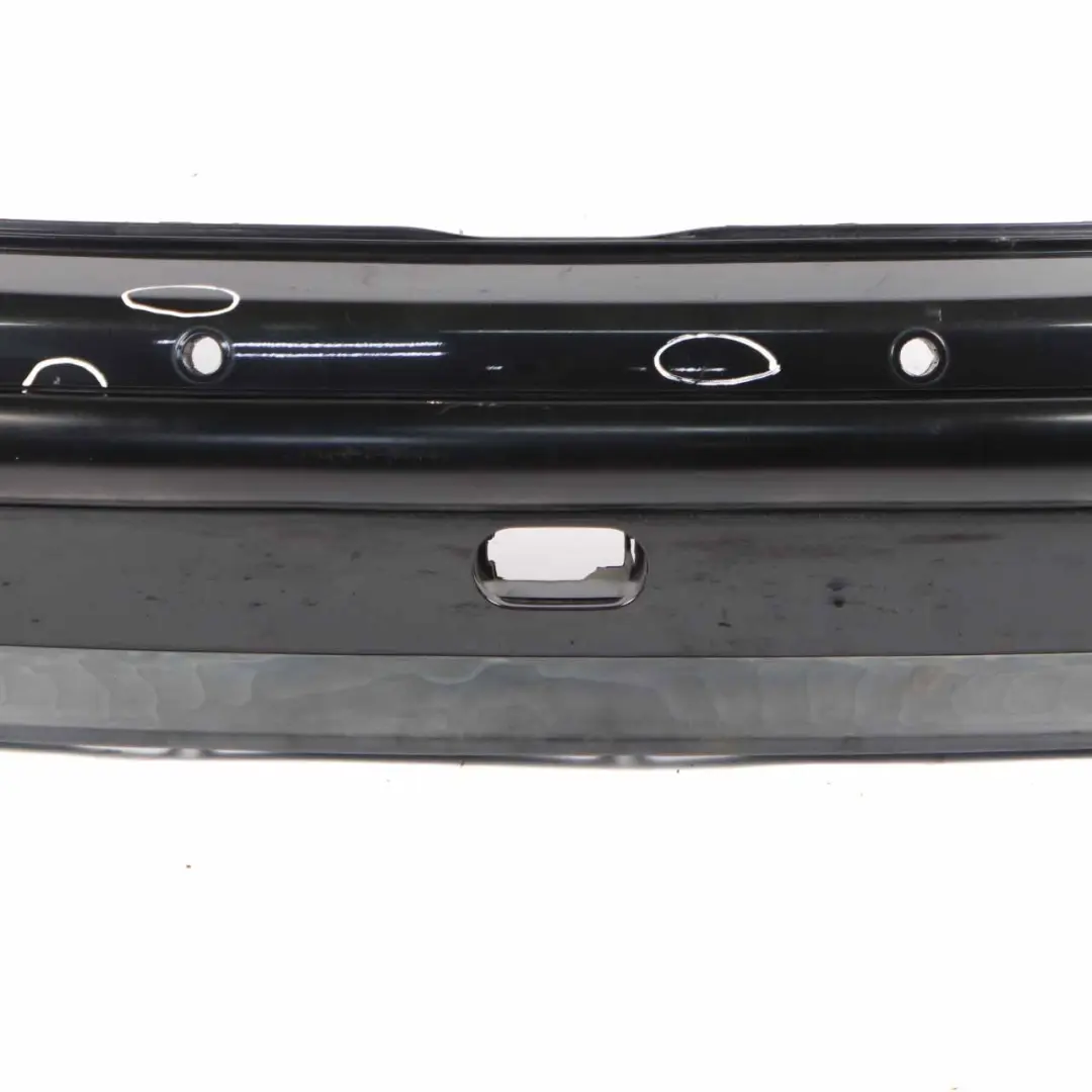 Mini R50 Rear Bumper Panel PDC Cosmosschwarz Cosmos Black Metallic - 303 - SKU 0029928-COS1 - Part number 0029928