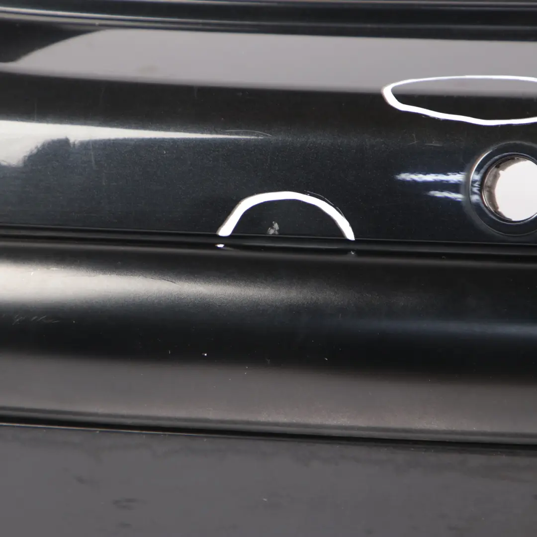 Bumper Panel PDC Cosmosschwarz Cosmos Black Metallic - 303 to Mini R50 Rear with Part number 0029928 Mini R50 Rear Bumper Panel PDC Cosmosschwarz Cosmos Black Metallic - 303 - SKU 0029928-COS1 - Part number 0029928